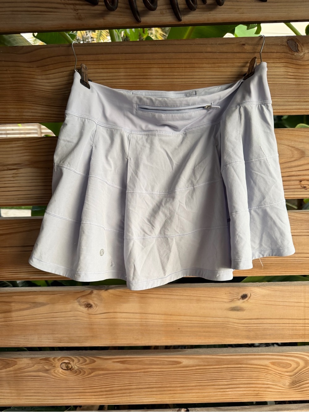 Women’s light blue Active Skort - Lightweight Performance Shorts - Picture 3 of 4